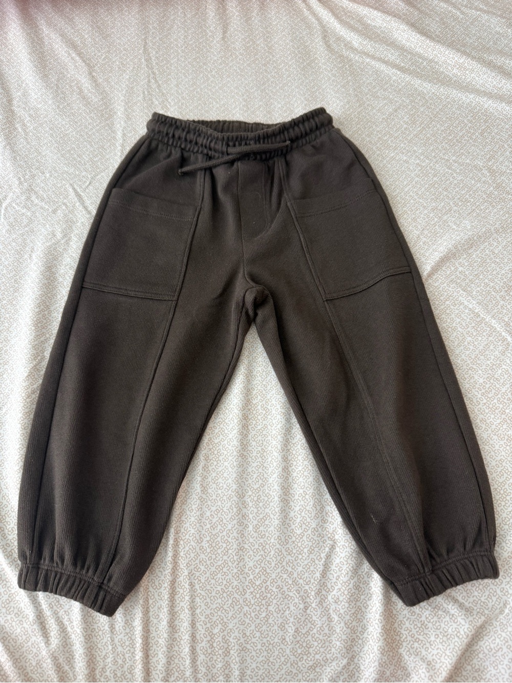 Zara Kids Black Drawstring Jogger Pants